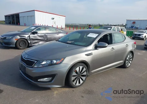 2012 Kia Optima Sx из США, поврежденный, VIN 5XXGR4A68CG019171